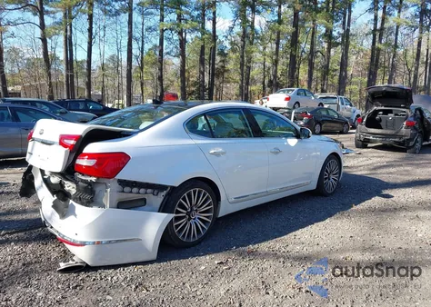 2014 Kia Cadenza Premium из США, поврежденный, VIN KNALN4D7XE5129156